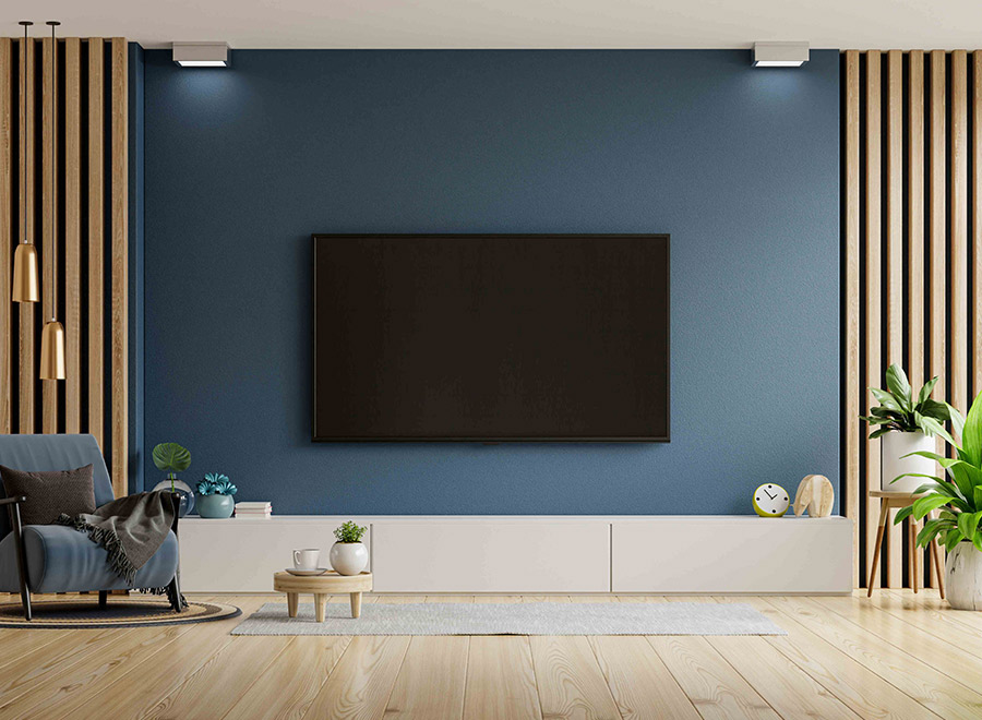 Elegancka ściana z telewizorem – inspiracje i porady